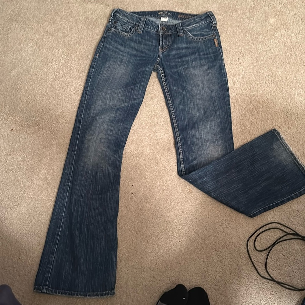 Silver blue jeans size 27/33